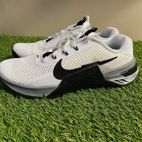 Nike Metcon 7 Crossfit Cross Training Gym Shoes White Black CZ8281-100 Mens main image 3